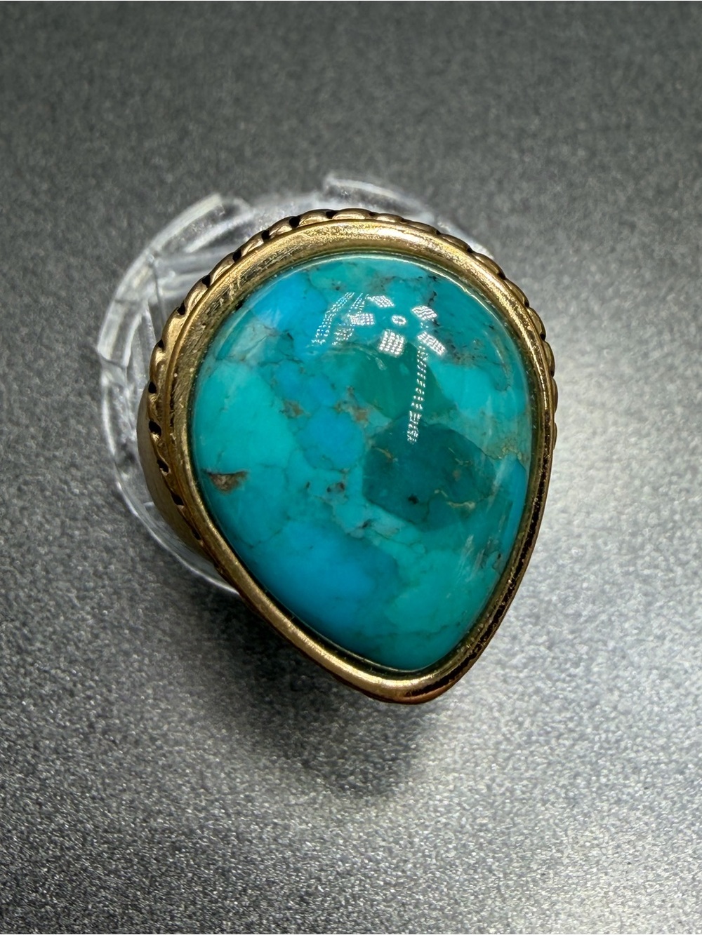 Studio Barse  Ring with Turquoise Stone #425R